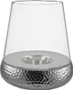 Kaheku Bilbao Windlicht L Golf silber, D= 20 cm H=20,5 cm Produktbild-Vorschau 1