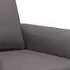 Design 2-Sitzer-Sofa Grau 120 cm Kunstleder, Schlafsofas Produktbild-Vorschau 6