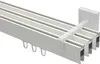 Interdeco Innenlaufstange / Gardinenstange mit Innenlauf Produktbild-Vorschau 3