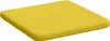 vidaXL Sitzkissen 4 pcs Helles Gelb 40 x 40 x 3 cm Stoff Produktbild-Vorschau 5