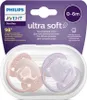 Avent Ultrasoft Premium Tier Schnuller 0-6 m 2pcs Mdchen, Produktbild-Vorschau 3