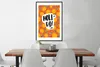 MuchoWow® Gerahmtes Poster Zitrone - Gelb - Sommer 60x90 cm Produktbild-Vorschau 3