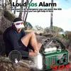 Tragbare Solar Radio 10000mAh Akku, Kurbelradio Produktbild-Vorschau 6