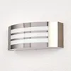 Lindby Außenwandlampe Raja, 25 cm breit, Streifen, IP44, Produktbild-Vorschau 4