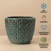 Teramico Pflanzgefäß Keramik „London“ Ø24cm Moosgrün Produktbild-Vorschau 3