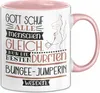Bungee-Jumperin Geschenk Becher Tasse Gott Schuf Alle Produktbild-Vorschau 1
