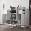 Szafka na buty Merax z 2 szufladami i 4 drzwiczkami, Podgląd zdjęcia produktu 4
