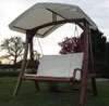 ALEOS. Design Hollywoodschaukel Gartenschaukel Schaukelbank Produktbild-Vorschau 4