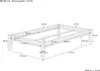 Bettgestell Kiefer natur Einzelbett 120x200 Produktbild-Vorschau 4