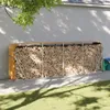 Stojan na dřevo imitaci dřeva 300 x 45 x 100 cm pozinkovaná Náhled obrázku produktu 2