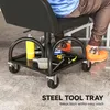 HOMCOM Werkstatthocker mit Rollen Ablagefläche, 58,5 cm Produktbild-Vorschau 8