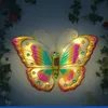 Maximex LED Solar Gartenleuchte Schmetterling mit bunten Produktbild-Vorschau 2