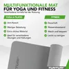 Tunturi Dicke Yogamatte 8mm - Rutschfest Gymnastikmatte  - Produktbild-Vorschau 5