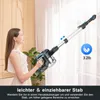INSE Akku-Hand-und Stielstaubsauger, Akku Staubsauger, Produktbild-Vorschau 3
