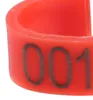 100 Stück/Beutel, 8 mm, nummerierte Plastik-Fußringe für Produktbild-Vorschau 6