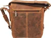 Greenburry Umhängetasche Leder Herren Damen braun VINTAGE Produktbild-Vorschau 11