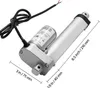 VEVOR 12V lineaire actuator, 101,6 mm lineaire motor met 15 Productafbeelding-voorbeeld 8