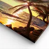 Bild auf Leinwand - Leinwandbild - Wolke exotischer Palm- Produktbild-Vorschau 5
