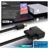 Cable de video Mini DisplayPort a DVI, adaptador de monitor Vista previa de la imagen del producto 3