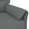 vidaXL Sofa Set 2 stk. Dunkelgrau Stoff Produktbild-Vorschau 7