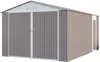Garage in metallo NEVADA con porta battente - 15,36 m² Anteprima dell’immagine prodotto 1