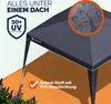 CASARIA® Gazebo da Giardino Capri 3x3m Pop-Up Protezione Anteprima dell’immagine prodotto 5