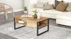 Skye Decor, Ml34-A, Couchtische, Atlantische Kiefer, 100 x Produktbild-Vorschau 3