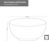 zestaw 6 misek Ibiza Rainbow Bowl 600ml kolorowa miska na Podgląd zdjęcia produktu 5