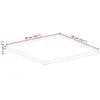 Stolová deska 50x50x2,5 cm čtvercová z masivního mangového Náhled obrázku produktu 9
