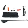 Aufblasbares SUP-Board mit Segel Set Rot und Weiß Produktbild-Vorschau 11