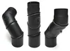 Raik Basic Multibogen 120mm schwarz mit Tür – 4teilig für Produktbild-Vorschau 5
