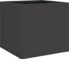 vidaXL květináč 2 ks černý 32x30x29 cm ocelový Náhled obrázku produktu 7