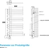 Grzejnik łazienkowy Heilmetz Grzejnik elektryczny z Podgląd zdjęcia produktu 7
