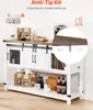 VEVOR mobile bar 120 x 39,8 x 83 cm mobile bar in stile Anteprima dell’immagine prodotto 7