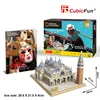 DANTE Cubic Fun Puzzle 3D Wenec.PlacśwMarka 09803 Anteprima dell’immagine prodotto 7