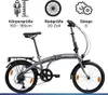 Zündapp ZF20 Speed Folder 20 Zoll Klapprad Faltrad Stadtrad Produktbild-Vorschau 4