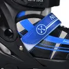 A close-up view of the side of a roller skate, showing the strap and part of the boot. Voir les images du produit