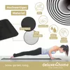 deluxe4home® Yogamatte Gymnastikmatte Schwarz I Fitness Produktbild-Vorschau 3