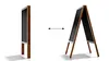 Allboards Reklamní áčko s křídovou tabulí 118x61 cm - Náhled obrázku produktu 15