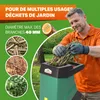 GARDEBRUK Broyeur de végétaux électrique 3.1000 W Voir les images du produit 5