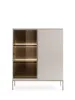 Vitrine SENSO PS Kaschmir mit LED-Beleuchtung – 104 x 126 x Produktbild-Vorschau 2