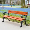 REKORD Wiedenska – záhradná lavička s opierkami na ruky, Náhľad obrázku produktu 4