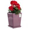 Blumentopf Blumenübertopf mit Untersetzer Blumenbehälter Produktbild-Vorschau 1