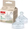 A product box with two baby bottle nipples displayed in front of it. Produktbild-Vorschau