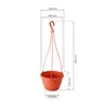 Blumenampel Blumentopf Untersetzer Aufhänger Kunststoff D Produktbild-Vorschau 2