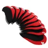 10 kusů/sada Kožený golfový klub Iron Head Covers Golf Náhled obrázku produktu 6