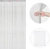 Victoria M. LEONORA Fadengardine, 100 x 245 cm, hellgrau Produktbild-Vorschau 2
