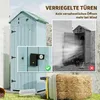 Outsunny Gartenschrank Geräteschuppen mit Fachböden Produktbild-Vorschau 7