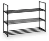 Relaxdays Schuhregal, 3 Ebenen, Stecksystem, HBT: 55x92x30 Produktbild-Vorschau 8