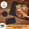 Platzset,Rutschfeste Tischset abwaschbar aus Filz 6er Set, Produktbild-Vorschau 3
